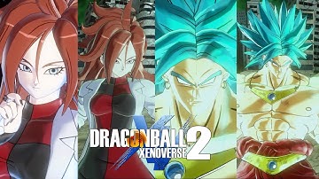 DBXV2 Mods - Divinity Pack Showcase - Android 21 and Broly Unleash Their Divine Power!