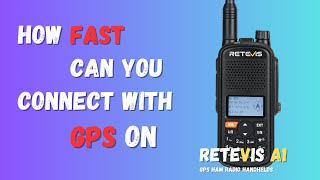 How Quick The RETEVIS A1 Connect with GPS | Ham Radio | GPS Radio