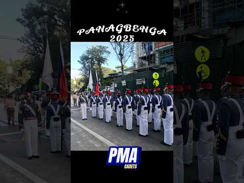 PMA Cadets At The Panagbenga 2025 Grand Opening Parade Shorts Panagbenga2025 Baguiocity Pma 