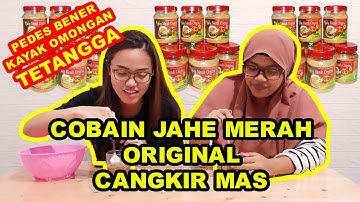 REVIEW MINUMAN JAHE MERAH ORIGINAL CAP CANGKIR MAS , COBAIN MINUM WEDANG JAHE TINGKATKAN IMUN TUBUH