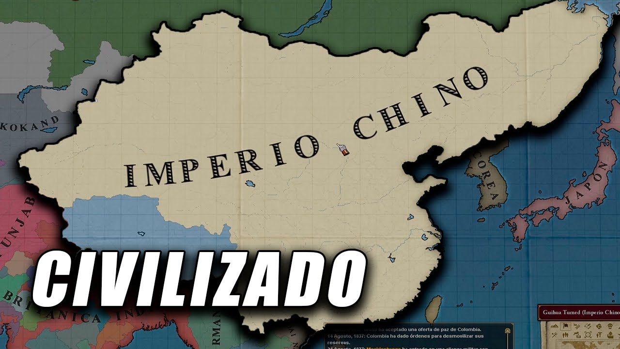 Victoria 2 pero CHINA Comienza CIVILIZADA
