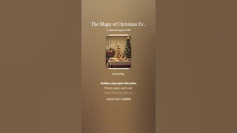 Thumbnail of The Magic of Christmas Eve (2) #我的世界 #christmascarol #carols #christmas #music #song #carolsinging