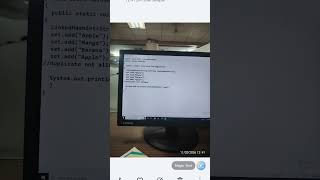 linked Hashset program in java