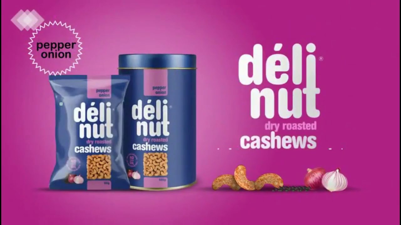 Delinut - Buy Roasted , Flavored Cashews & Roasted Almonds Online - YouTube