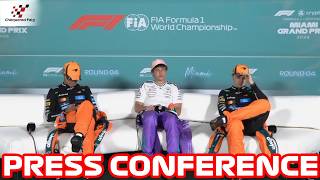 Post Race Press Conference Miami Grand Prix 2026
