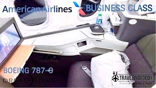 American Airlines Business Class Boeing 787-9 Dreamliner Los Angeles to Tokyo アメリカン航空ビジネスクラス