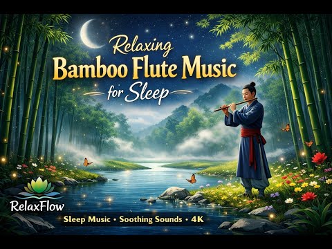 🎋 Chinese Bamboo Flute & Pipa Music for Deep Sleep | RelaxFlow 🌙 #subscribe #relaxingmusic