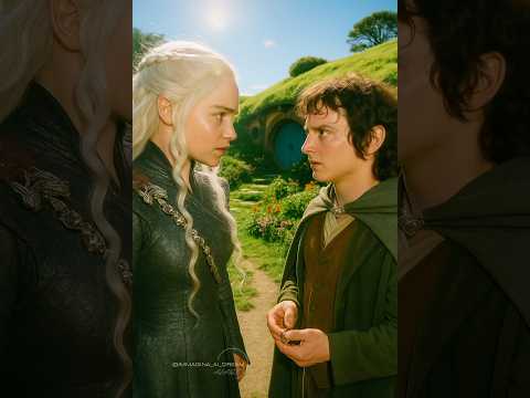 What if Game of Thrones met The Lord of the Rings in an epic face-off between legends? #lotr #got