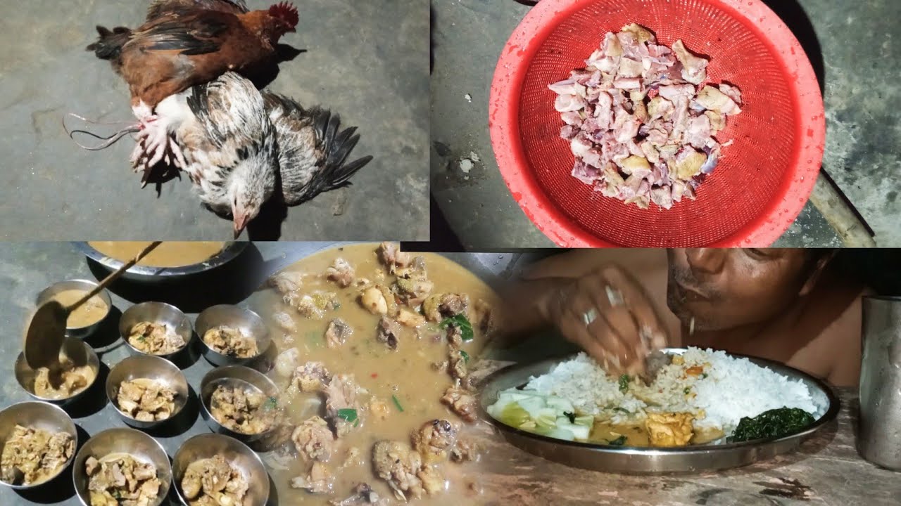Dao Bedor Jwng Sobai | Local Chicken With Sobai, bodocooking simple way