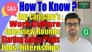 Getting hired and yet don't know CTC(Salary) Structure, Company Review, Interview Rounds etc  ?
