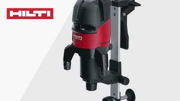 HOW TO level ceilings using the Hilti PM 4-M multiline laser level