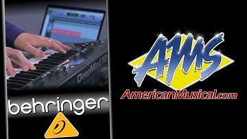 Behringer DeepMind 12 Presets Demo - Behringer DeepMind 12 Analog Keyboard Synthesizer