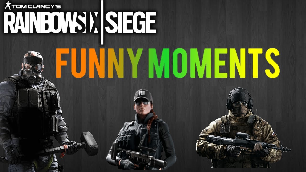 Rainbow Six Siege Funny Moments 5 - Insane Flying Glitch! - YouTube