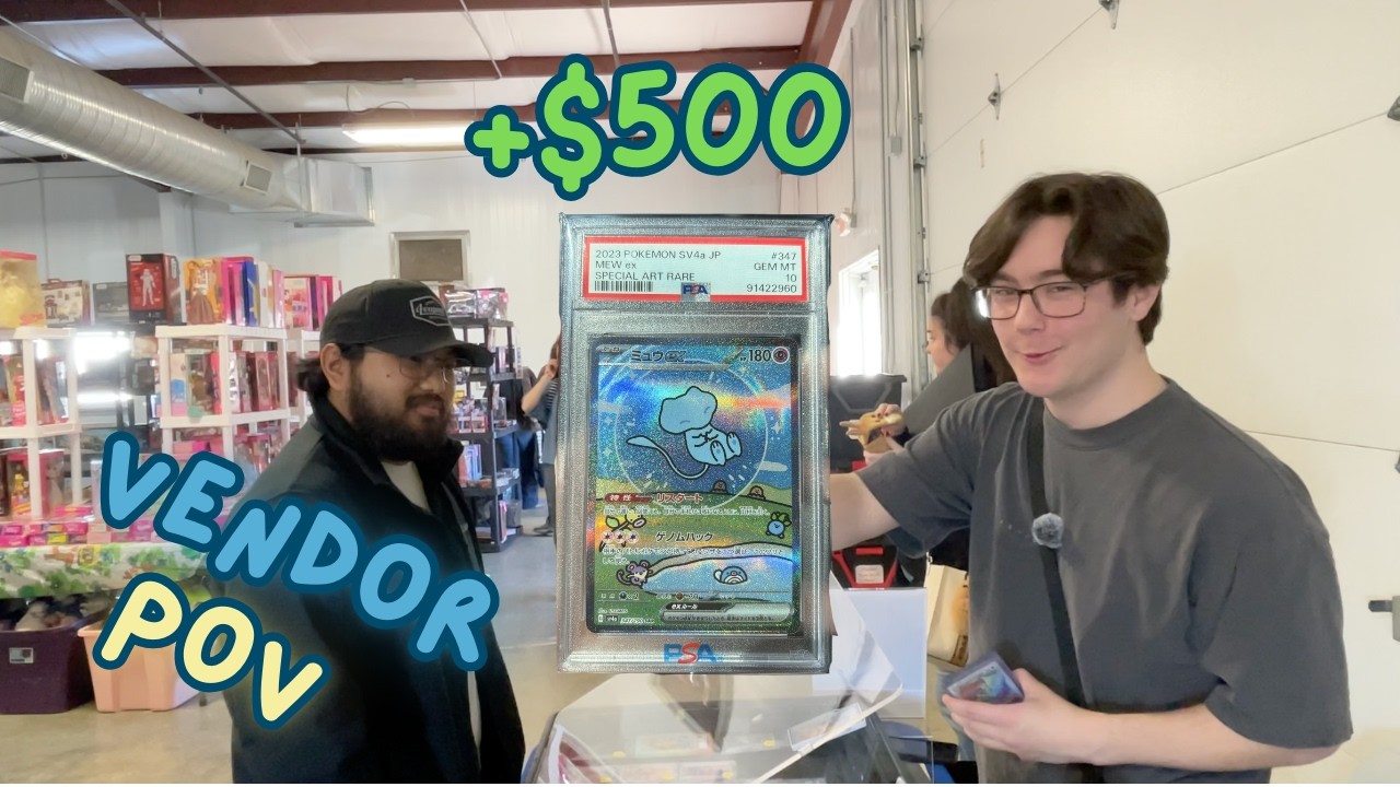 First Vendor POV - Sold My Biggest Card!