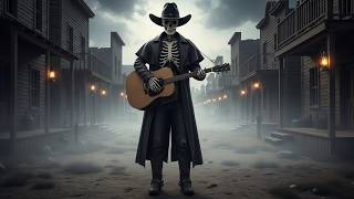 Midnight Ghost Dark Country 🌙 Haunted Western Outlaw Guitar for Desert Roads