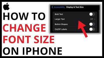 How to Change Font Size on iPhone [QUICK GUIDE]