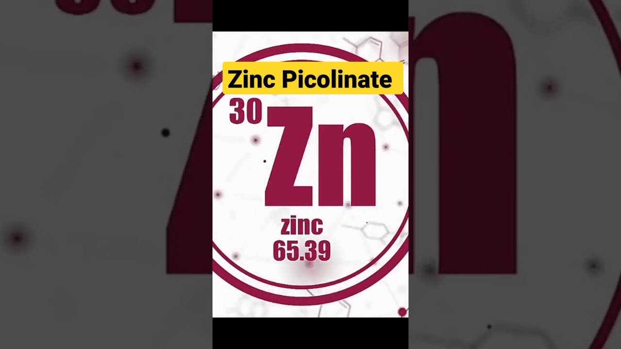 zinc supplements types zinc picolinate bewell acne YouTube