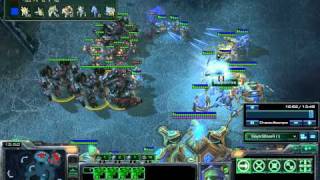 StarCraft 2 Master League Thor Rush HD