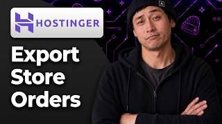 How to Export Orders from Hostinger Website Builder [2026 Step By Step Guide]