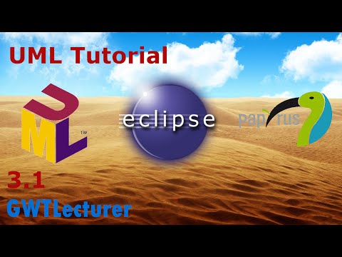 UML Tutorial 3.1 - Basics of Java Constructors in a Class Diagram in Eclipse with Papyrus
