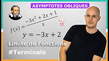 LIMITE : les ASYMPTOTES OBLIQUES - Exercice Corrigé - Terminale