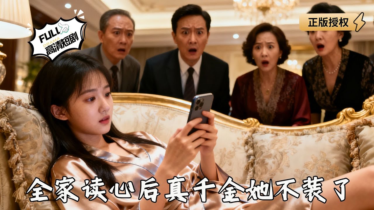 【Multi SUB】《全家读心后真千金她不装了 》重生三世我摆烂,心声曝光后才发现真千金是宝藏,全家求我别摆烂!(全集)#爽文 #男频 ...