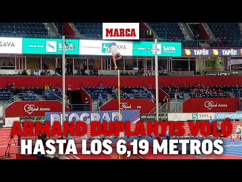 Armand Duplantis revienta el rcord del mundo de salto con prtiga I MARCA