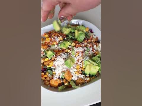 Taste Test: Trader Joe's Elote Chopped Salad Kit - YouTube