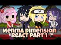 Menma Dimension Reacts | Part 1| Gacha Club(not original)