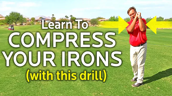 COMPRESS IRONS WITH THIS GOLF DRILL (a little tricky but great)