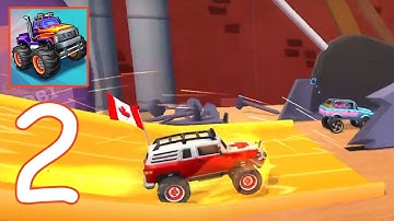 Nitro Jump Racing‏ Gameplay Walkthrough - Part 2 (Android,IOS)