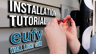 Install Tutorial for Eufy S100 Wall Light Cam