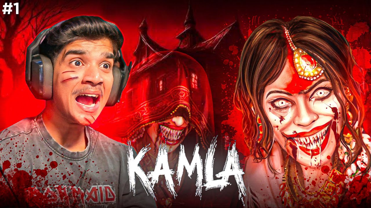 FINALLY😨 I KILLED🔪 KAMLA🤬 | INDIAN HORROR GAME #dfg