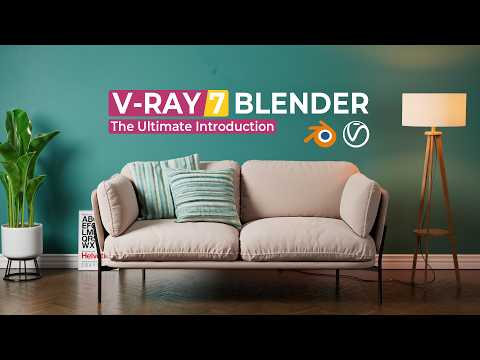 V-Ray for Blender course preview