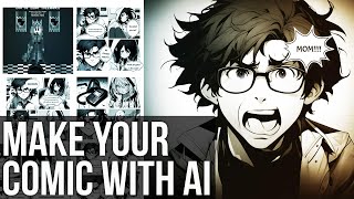 Make An AI Comic with YOUR Characters using Comicai