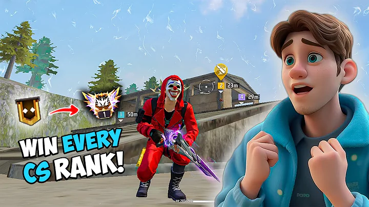 How to Win Every CS Rank with Random Players! 🔥 | Pro Tips and Tricks | Free Fire