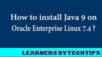 How to install  java 9 on Oracle Enterprise Linux 7.4?