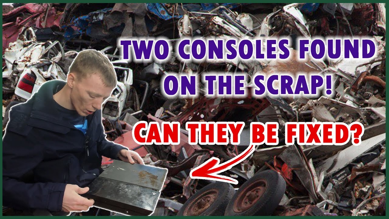 These Two PlayStation 4s Were Found On The Scrap! Can We Fix Them?