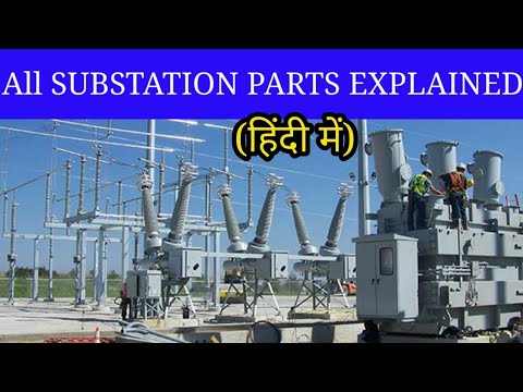 All Equipment of Electrical Substation Explained || Substation Parts || Raj Tutorial Hindi