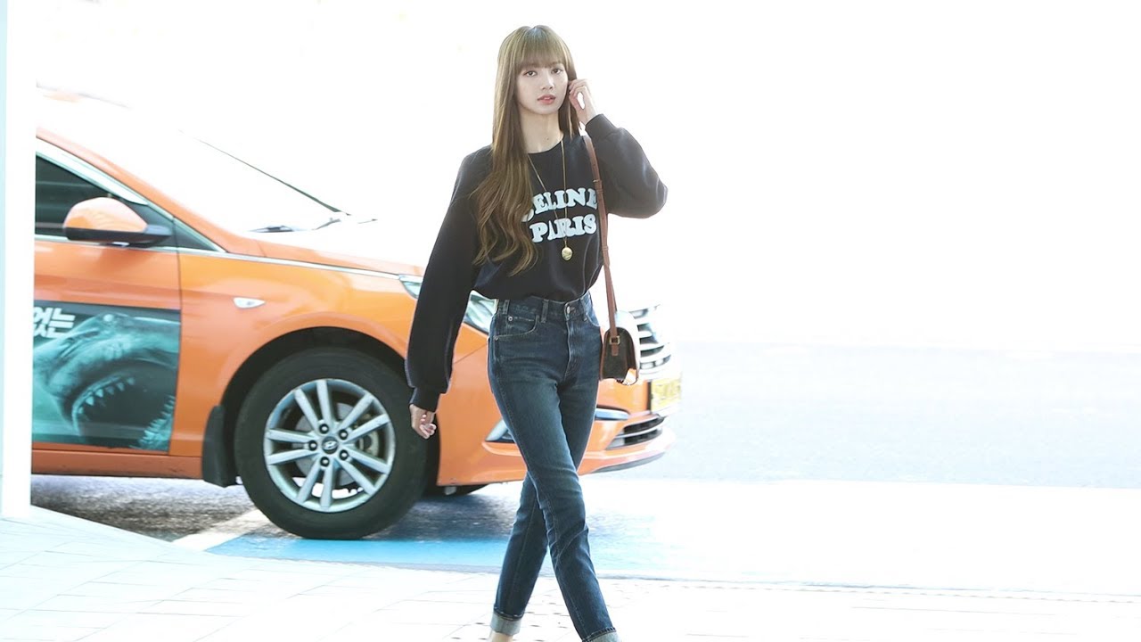 190926 블랙핑크(BLACKPINK) 리사(Lisa) 출국 Departure [인천공항] 4K 직캠 by 비몽