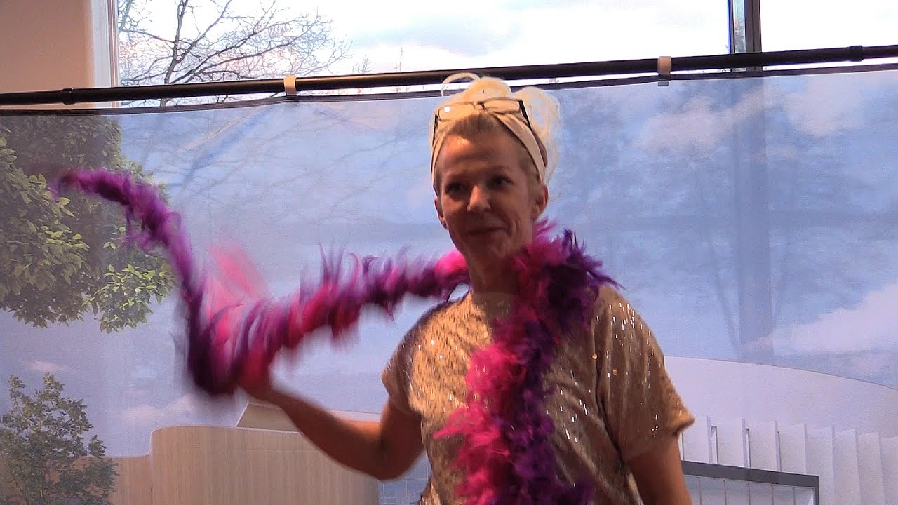 Eva Eastwood. Från filmpremiären av "Eva en lyckost en film om Eva"