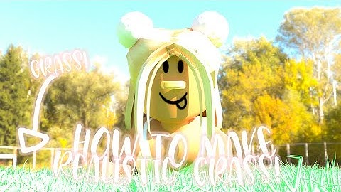 How To Add Realistic Grass In A GFX! | ( gfx tutorial )