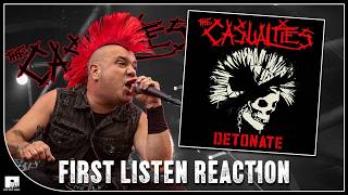 NEW The Casualties Album "Detonate" Full First Listen Reaction!