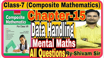 Class-7(Composite Mathematics) Chapter-15(Data Handling) Mental Maths By-Shivam Sir#Tiwariclasses