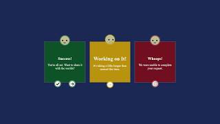 Title🔥 Feeling Card UI Design Using HTML & CSS | Responsive Emotion Cards for Beginners