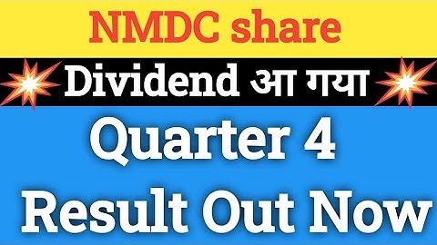 nmdc share news | nmdc share latest news | nmdc share q4 results today | nmdcshare latest news today