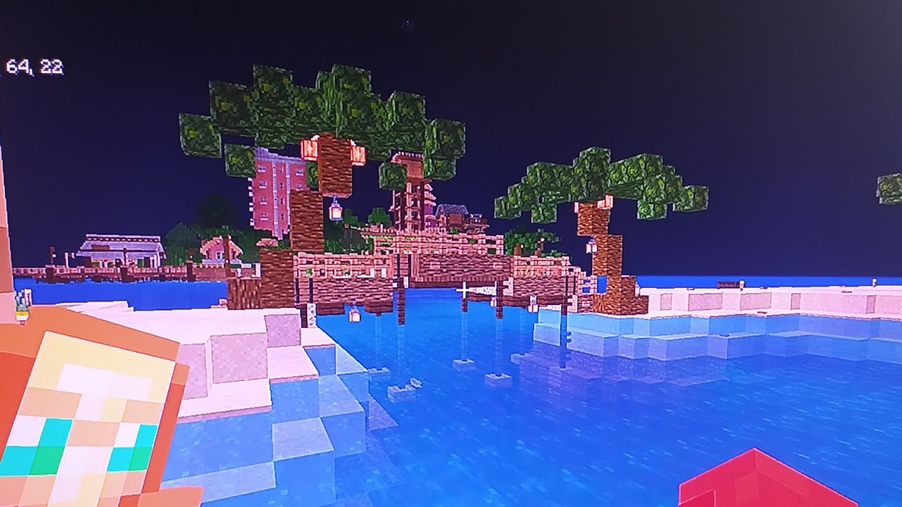 Quick Tour to My Survival Island World - Minecraft PS4 - YouTube