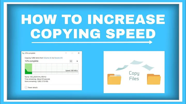 How to copy files/folders at a high speed using command prompt[CMD-Robocopy]| Increase copying speed