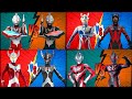 ULTRAMAN RIBUT VS RIBUT DARK, ZERO VS ZERO DARKNESS, TARO VS CHAOSROID T, GEED VS GEED DARK #ウルトラマン
