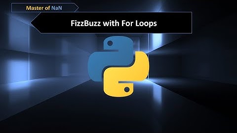 FizzBuzz Tutorial in Python